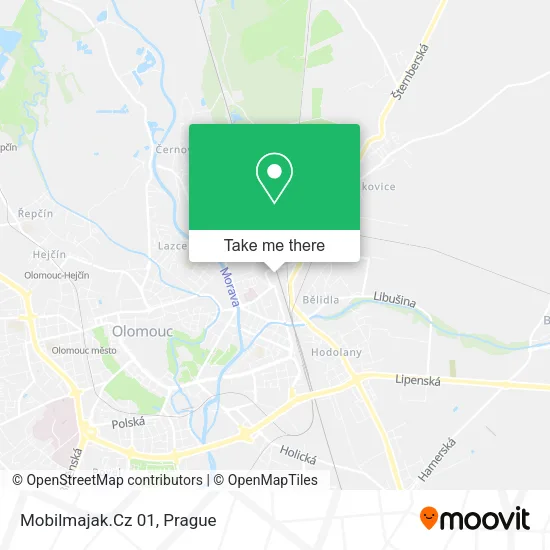 Карта Mobilmajak.Cz 01