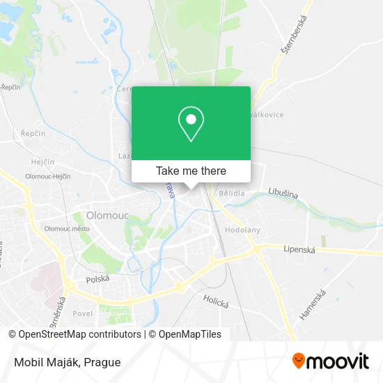 Карта Mobil Maják