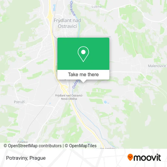 Карта Potraviny