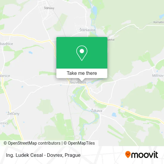Карта Ing. Ludek Cesal - Dovrex