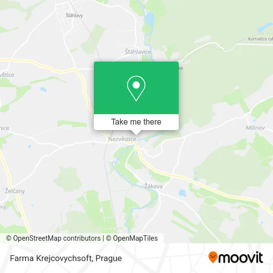 Карта Farma Krejcovychsoft