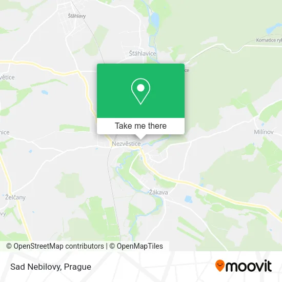 Карта Sad Nebilovy