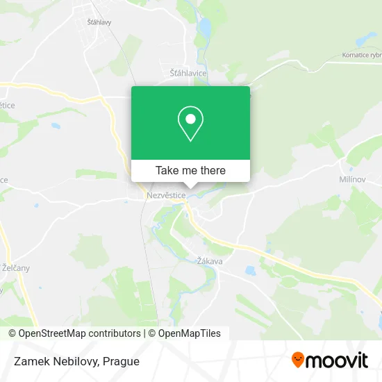 Карта Zamek Nebilovy