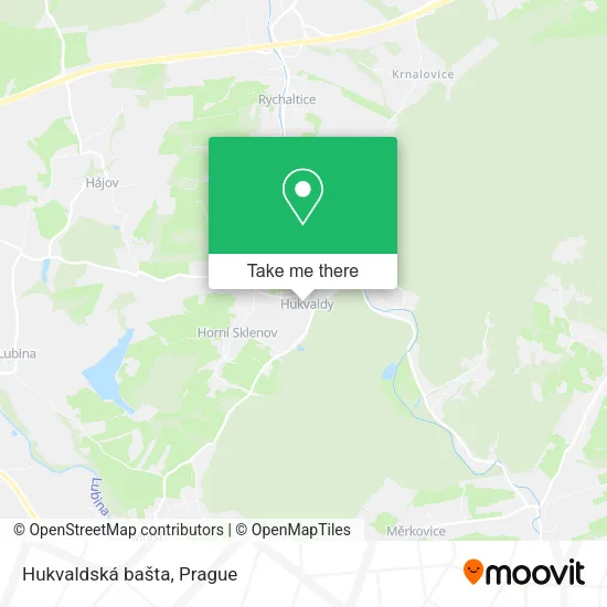 Карта Hukvaldská bašta
