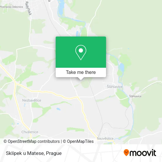 Карта Sklípek u Matese