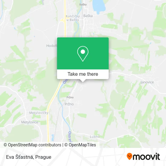 Eva Šťastná map