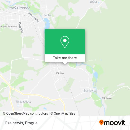 Карта Oze servis