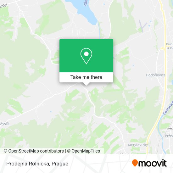 Карта Prodejna Rolnicka