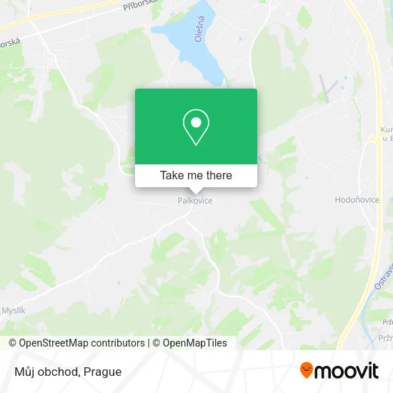 Карта Můj obchod