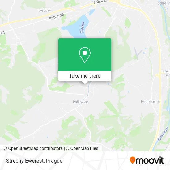 Карта Střechy Ewerest