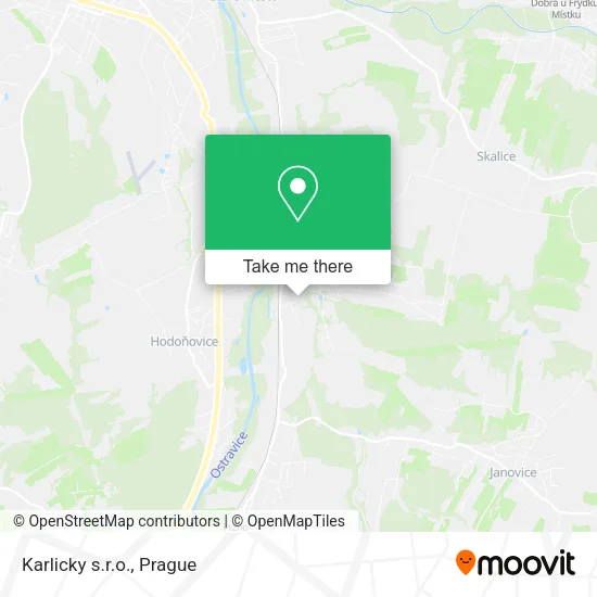 Карта Karlicky s.r.o.