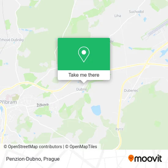 Карта Penzion-Dubno