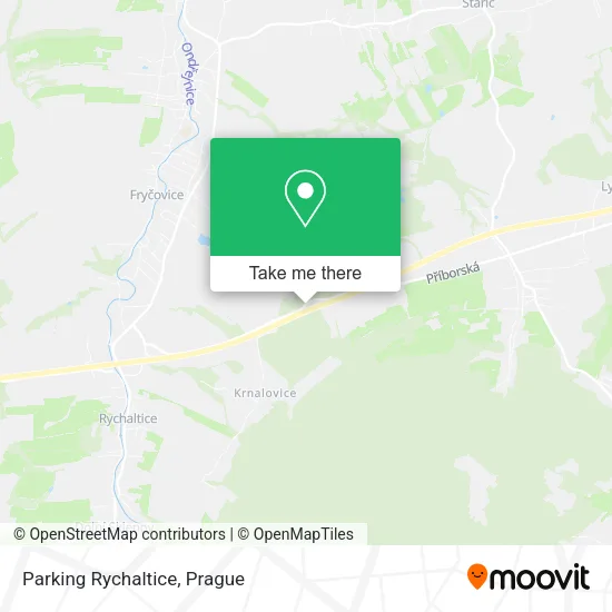 Карта Parking Rychaltice