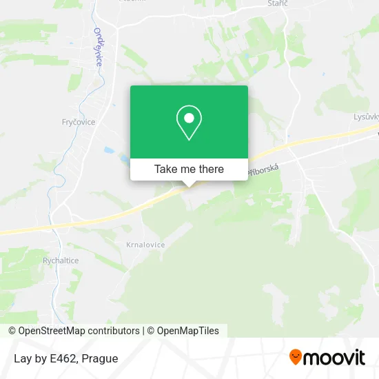 Карта Lay by E462