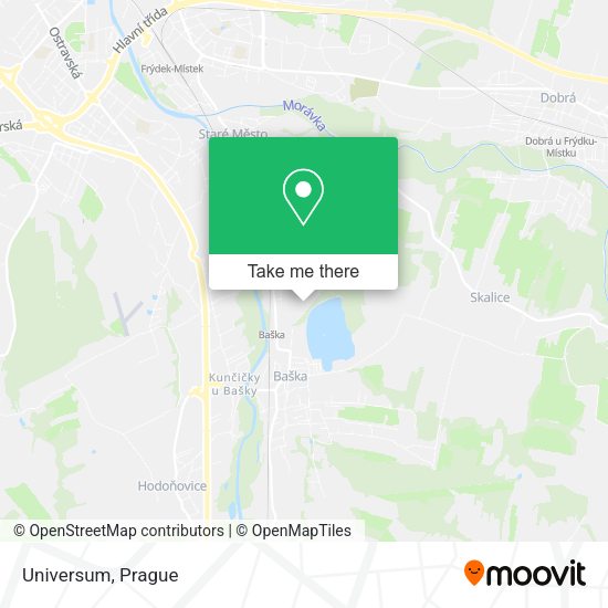 Карта Universum