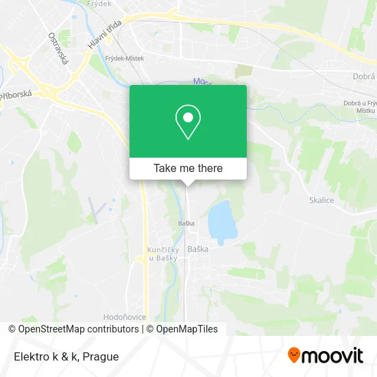 Карта Elektro k & k