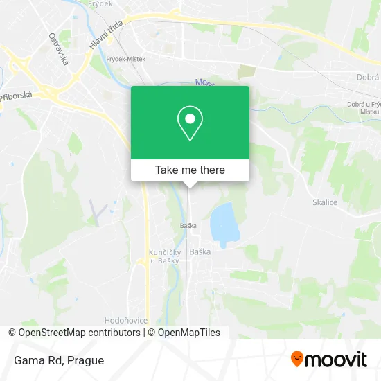 Карта Gama Rd