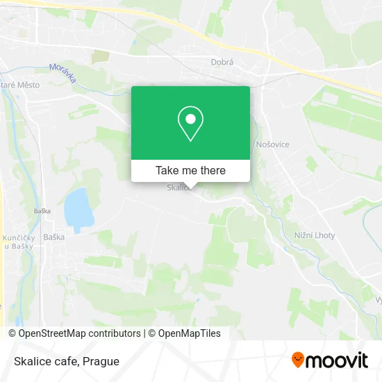 Карта Skalice cafe