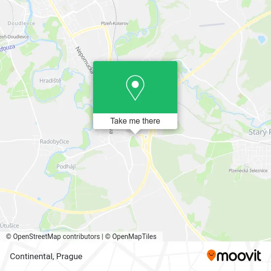 Карта Continental