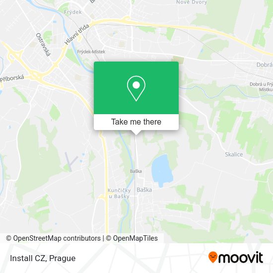 Карта Install CZ