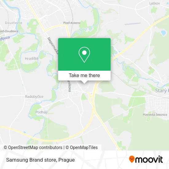 Карта Samsung Brand store