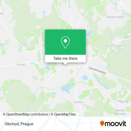 Карта Obchod