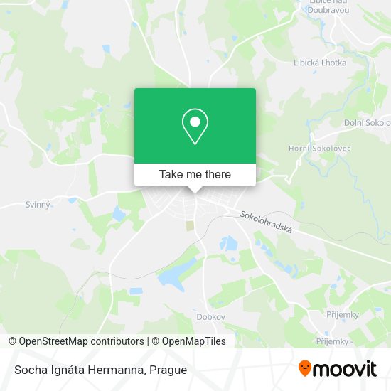 Карта Socha Ignáta Hermanna