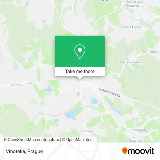 Карта Vinotéka