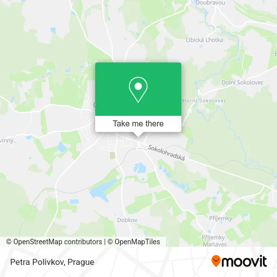 Карта Petra Polivkov