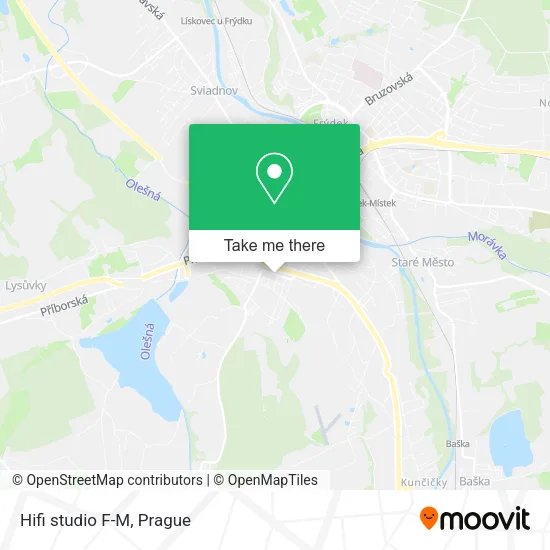 Hifi studio F-M map