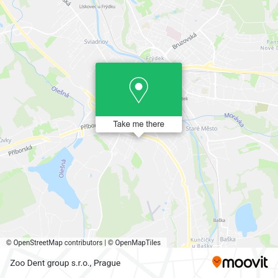 Карта Zoo Dent group s.r.o.