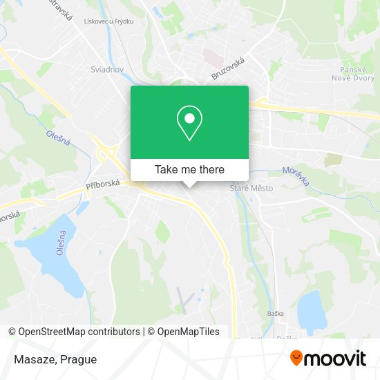 Карта Masaze