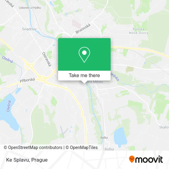 Карта Ke Splavu