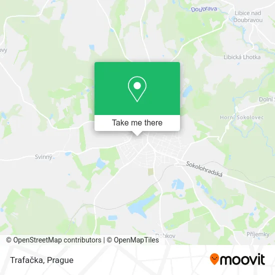 Карта Trafačka