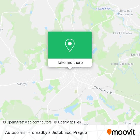 Карта Autoservis, Hromádky z Jistebnice