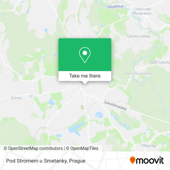 Карта Pod Stromem u Smetanky