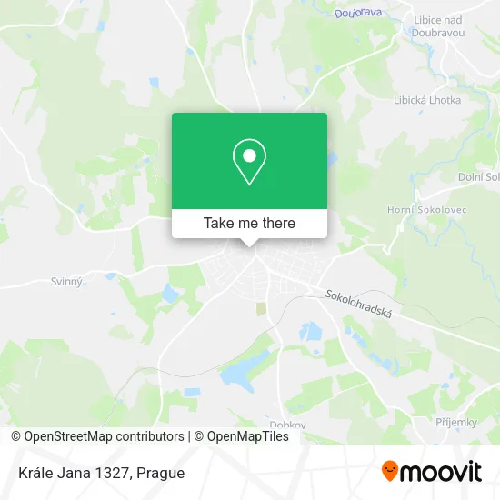 Карта Krále Jana 1327