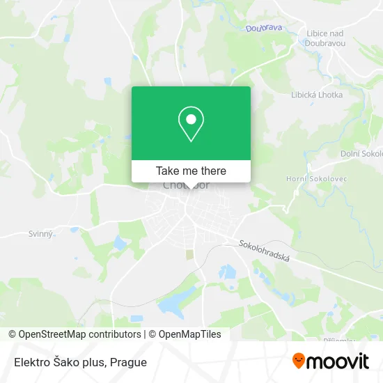 Карта Elektro Šako plus