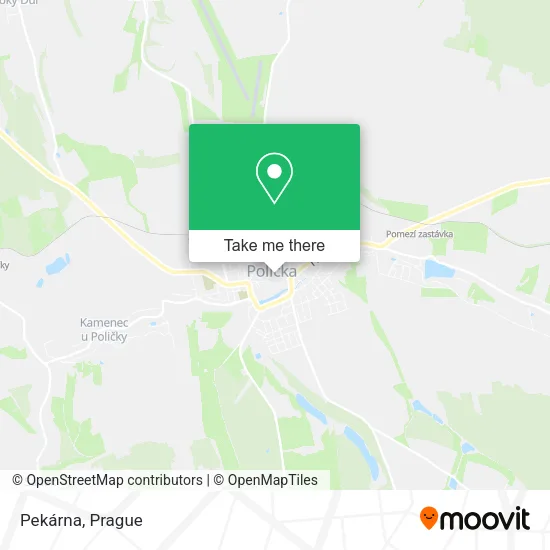 Карта Pekárna