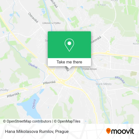 Карта Hana Mikolasova Rumlov