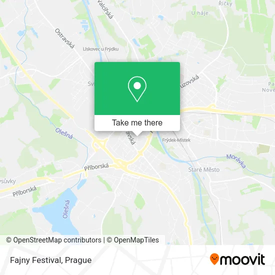 Fajny Festival map