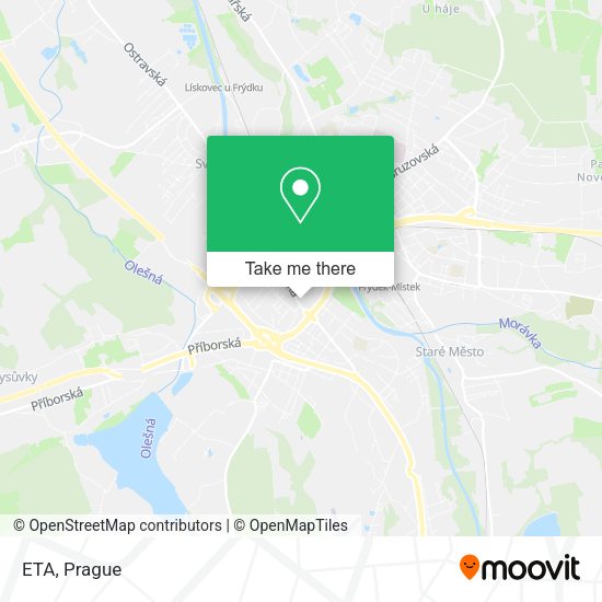 Карта ETA