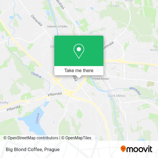 Карта Big Blond Coffee