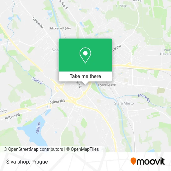 Карта Šiva shop