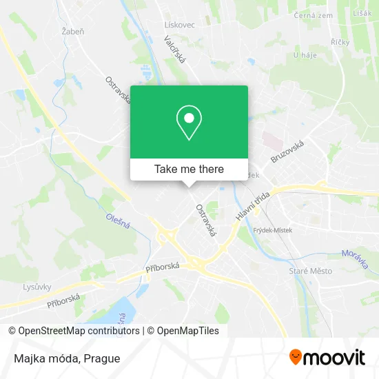 Карта Majka móda