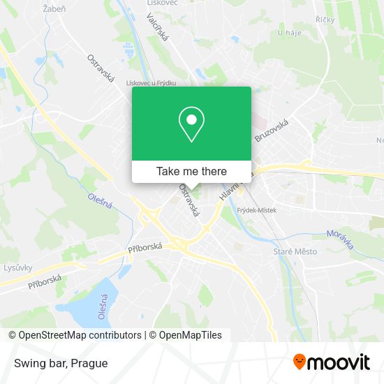 Карта Swing bar