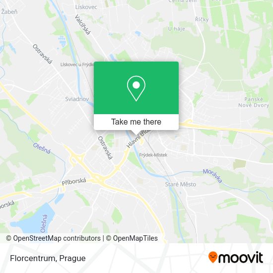 Карта Florcentrum