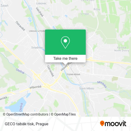 Карта GECO tabák-tisk