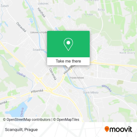 Карта Scanquilt