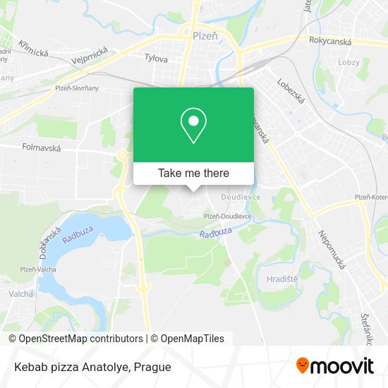 Карта Kebab pizza Anatolye